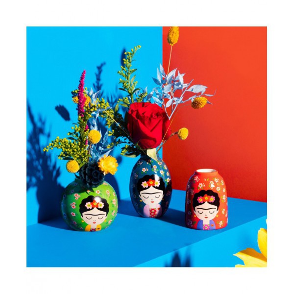 Sass & Belle - Floreros Frida Floral - Set De 3