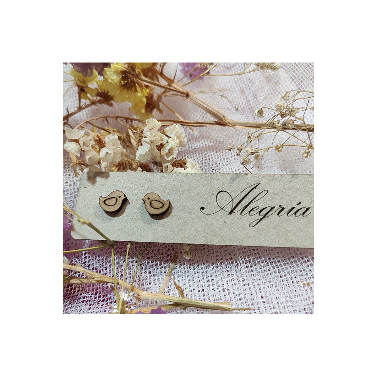 Pichí Wood - Earrings