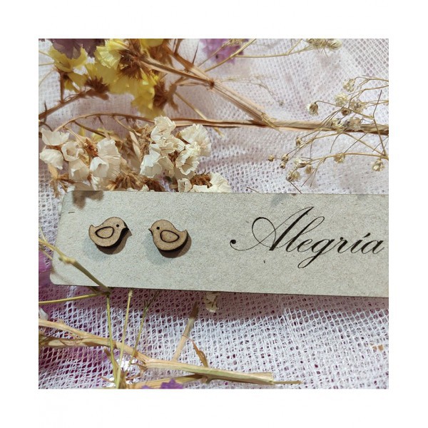 Pichí Wood - Earrings