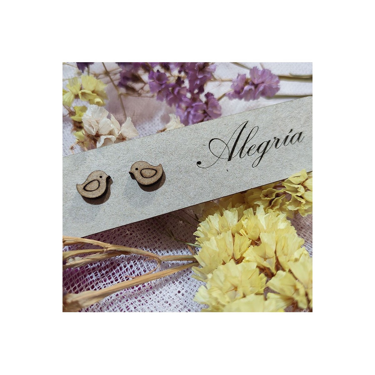 Pichí Wood - Earrings