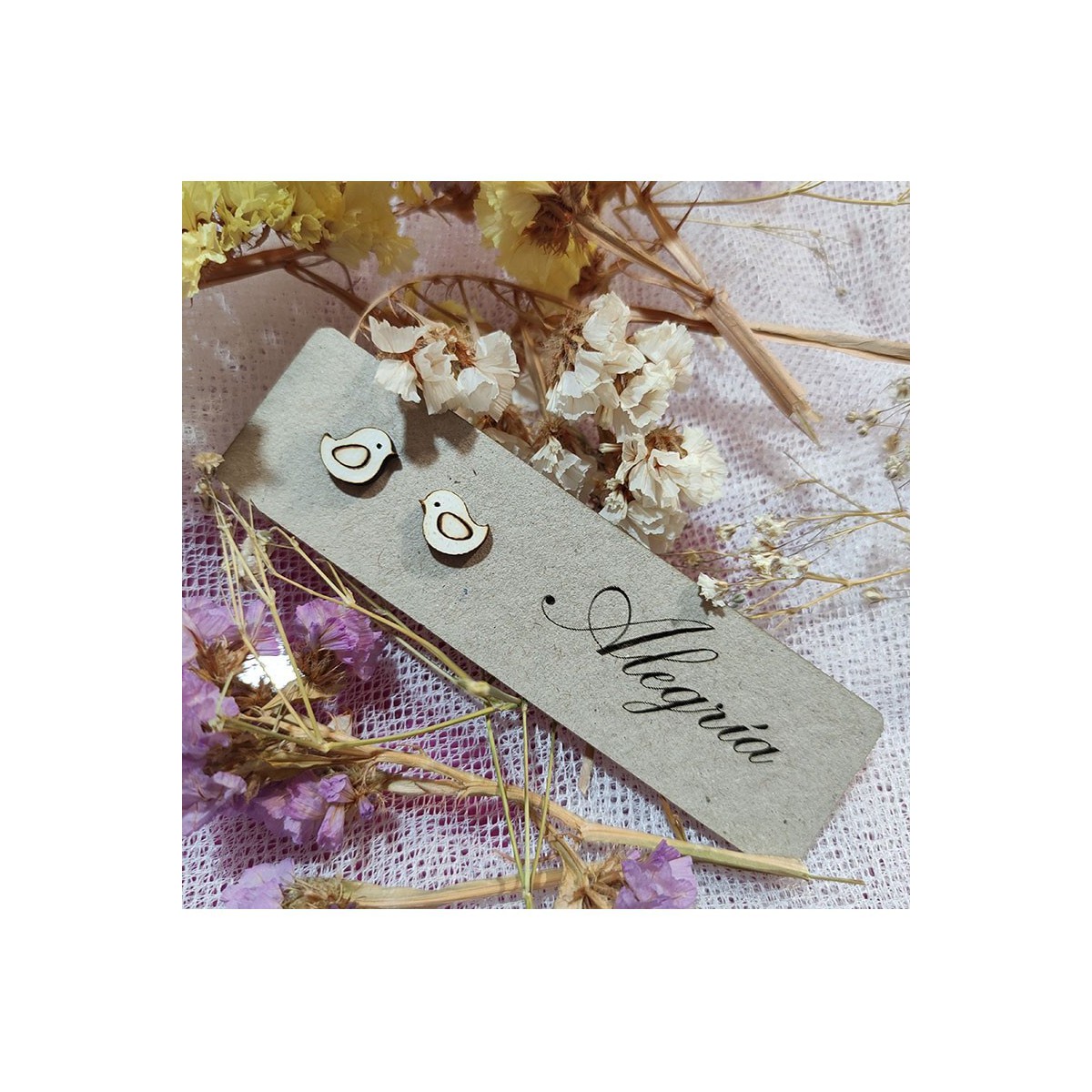 White Pichi Earrings