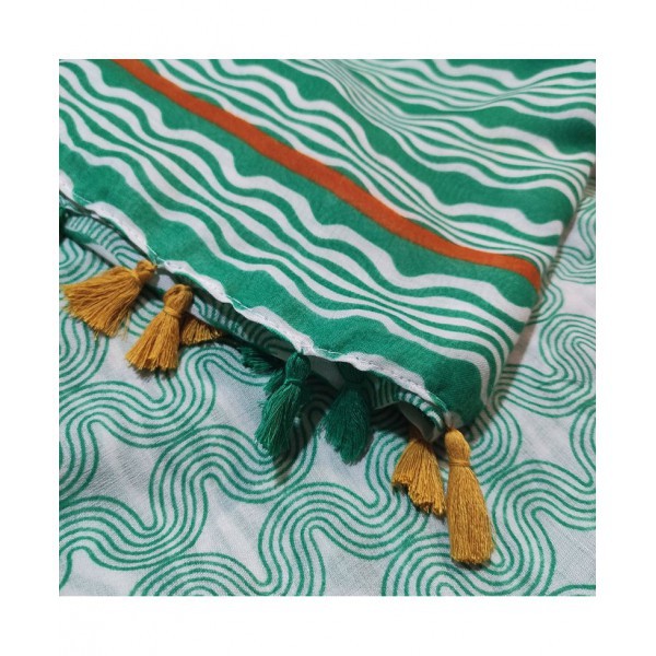 Foulard Enmarcado Verde