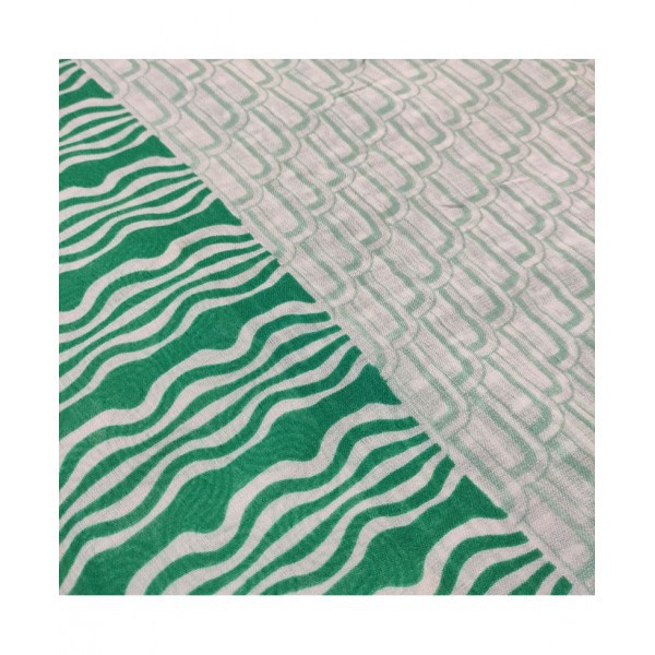 Green Framed Foulard