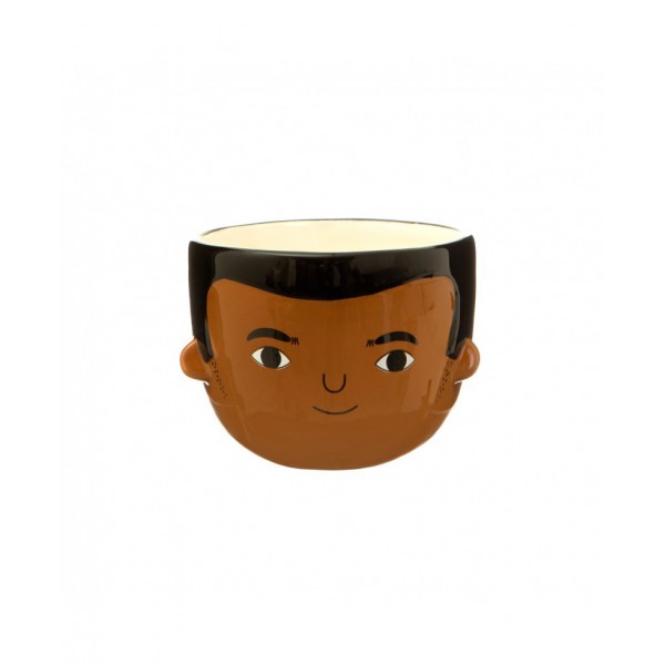 Sass & Belle Fioriera Piccola Con Api - Ceramica Dipinta A Mano, Collezione Busy Bees