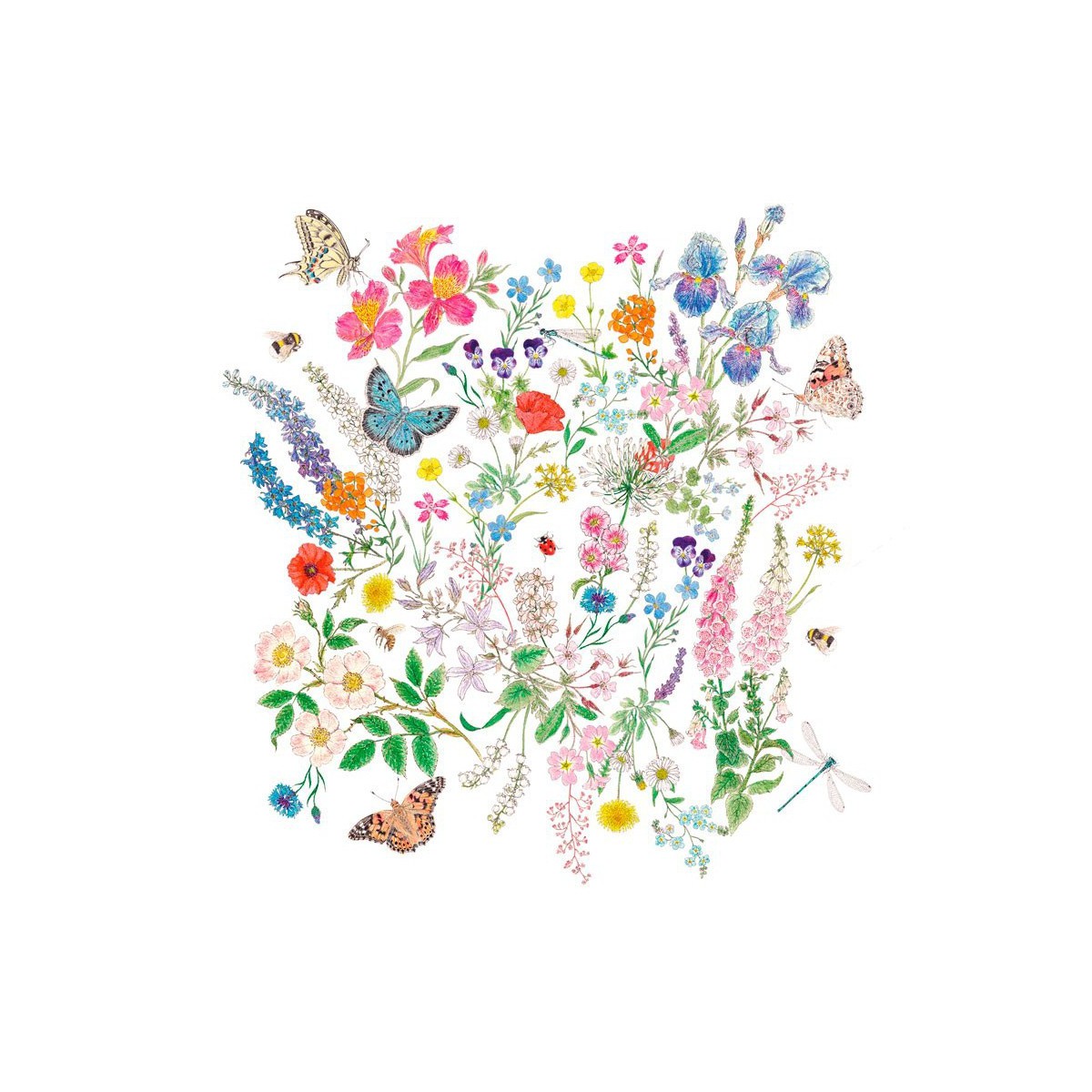 Nature Romance food napkins 33x33 cm