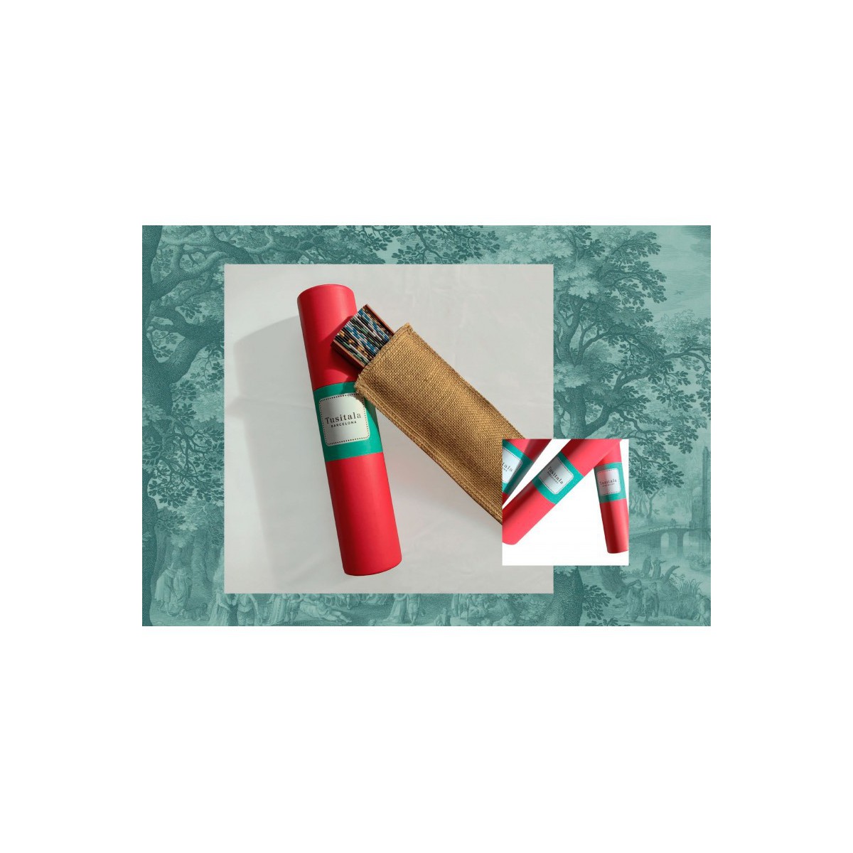 Abanico Tusitala - Rocío