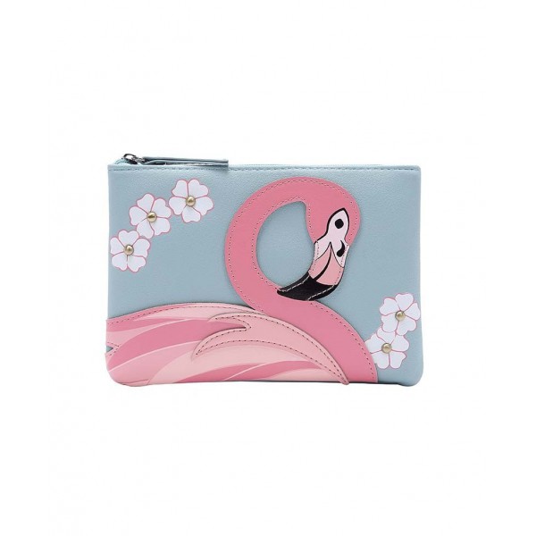 Vendula London Animal Park Flamingo - Zipper Coin Purse