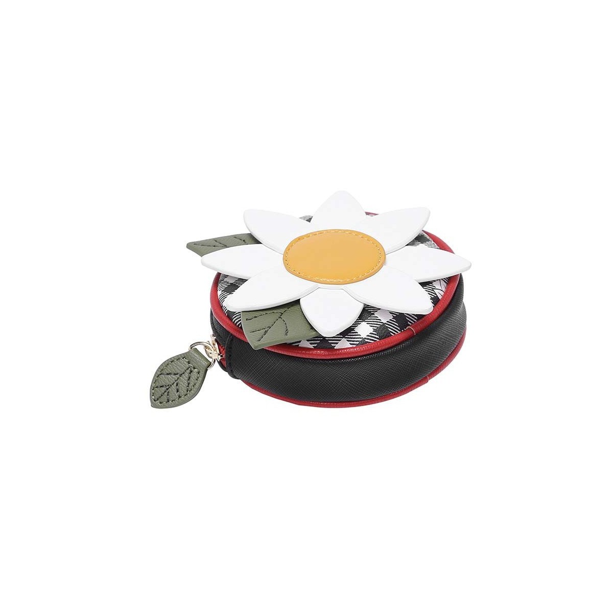 Vendula Daisy Garden Round Coin Purse Whith Zip