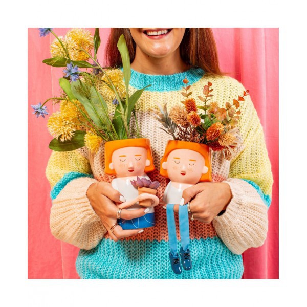 Sass & Belle - Plant Mum Vase With Dangling Legs