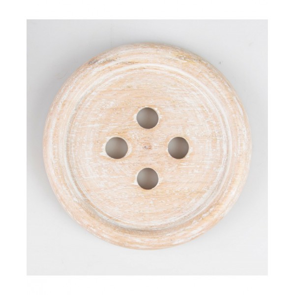 Sass & Belle - Wooden Bulton Coaster - Set of 6