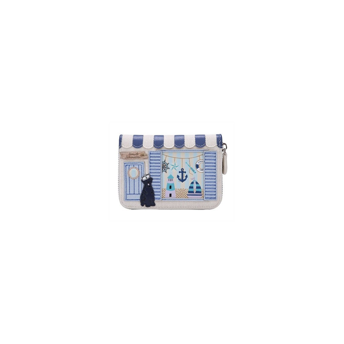 Vendula Seaside Souvenirs - Small Ziparound Wallet