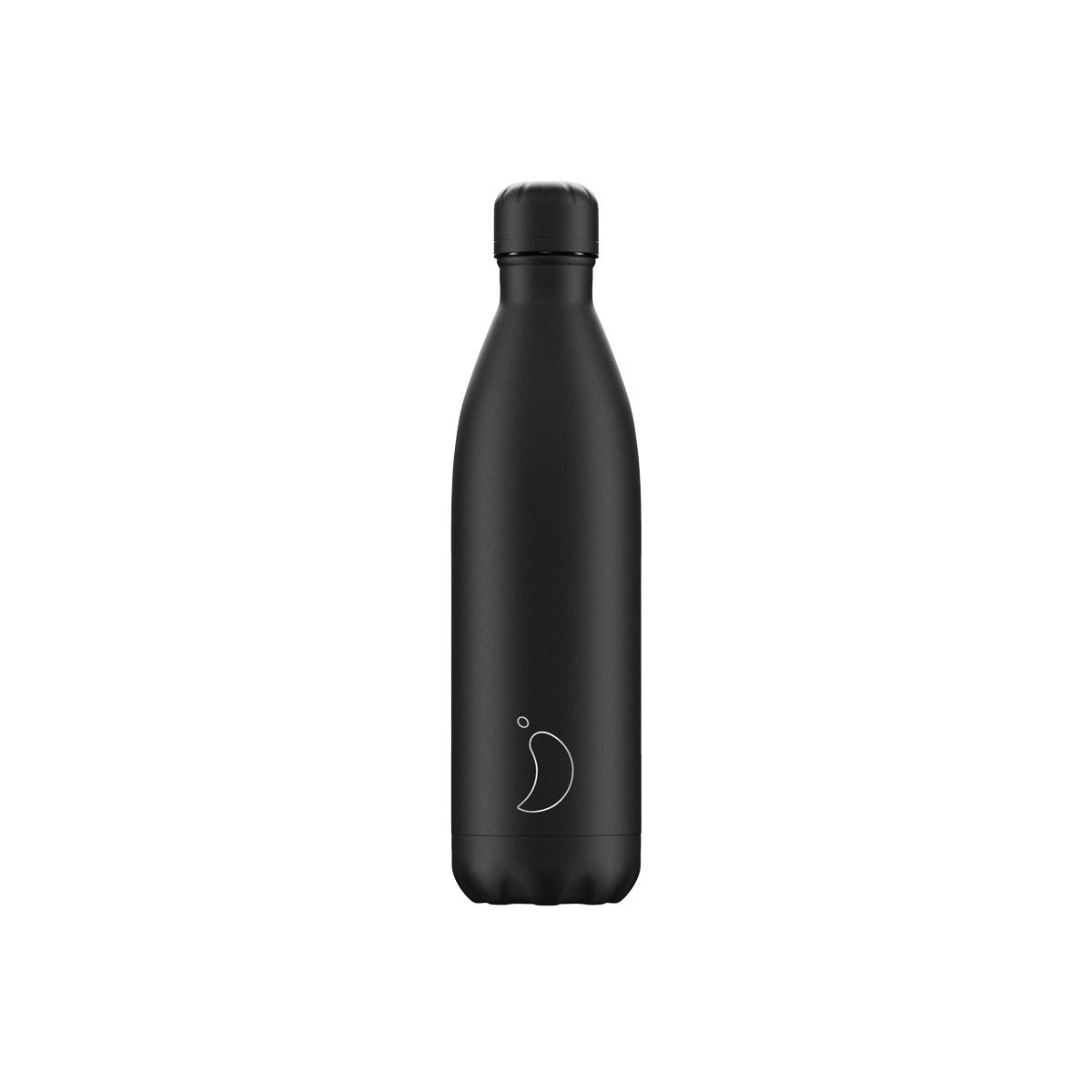 Chilly´s Bottles - Monochrome Black 750 ml