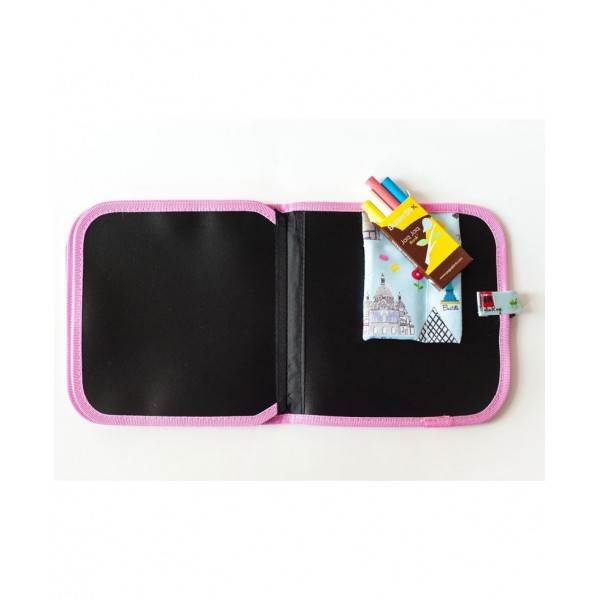 JAQ JAQ BIRD - DOODLE IT & GO CHALK BOOK - PARIS