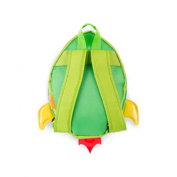 Mochila infantil Cohete Verde, de MartinaZ