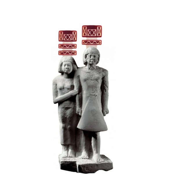 Flippan´Look- Colgante Gafas - Tuareg Rojo