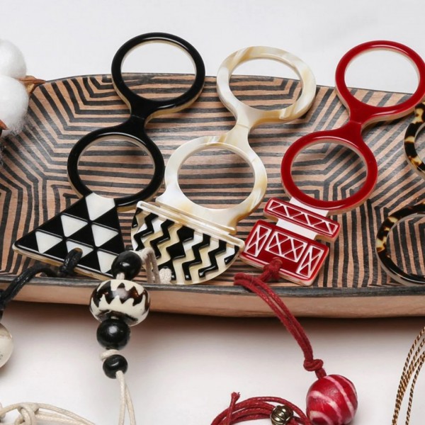 Flippan´Look- Colgante Gafas - Tuareg Rojo