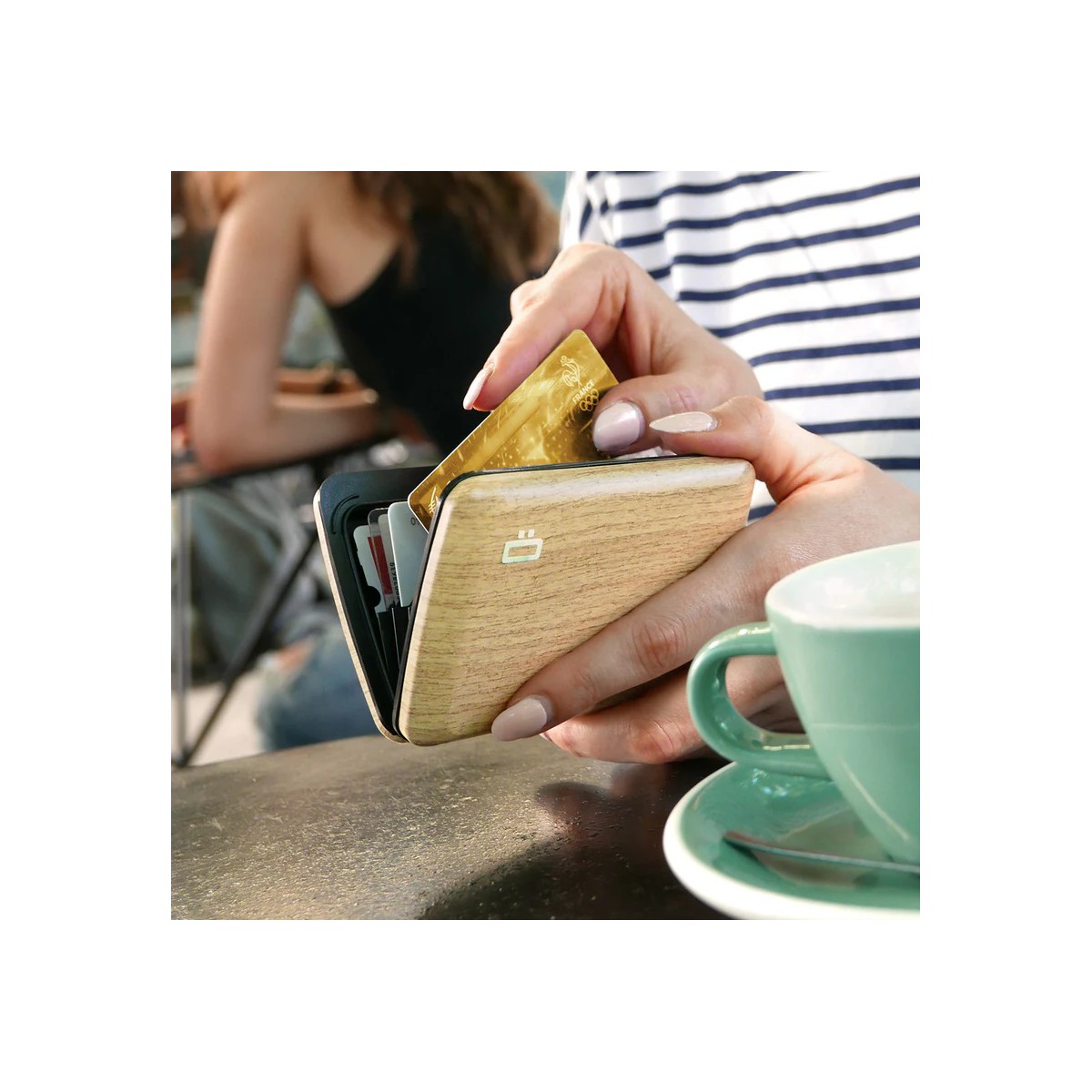 Ögon Stockholm V2 Wallet - Bamboo