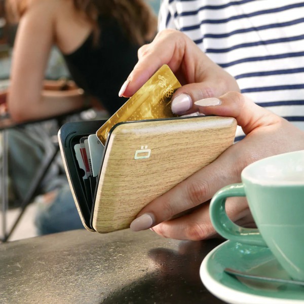 Ögon Stockholm V2 Wallet - Bamboo