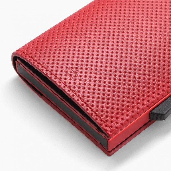 Ögon Cascade Wallet -Tarjetero automático Red