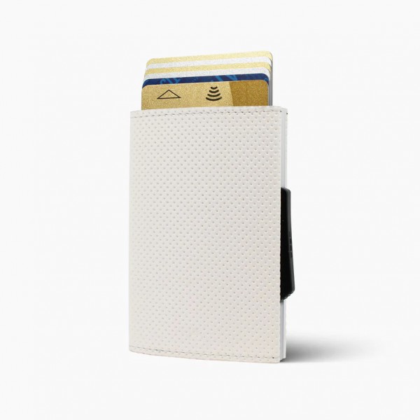 Ögon Cascade Wallet - Automatique Card Holder White