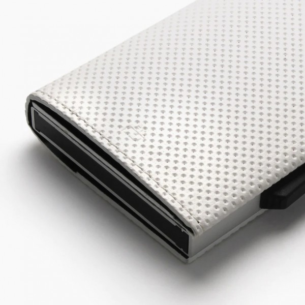 Ögon Cascade Wallet - Automatique Card Holder White