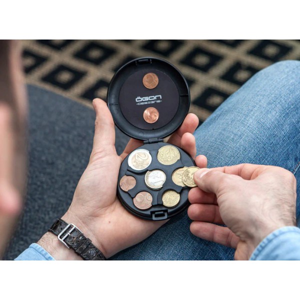 Ögon Euro Coin Dispenser Black