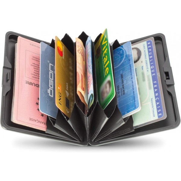 Ögon Big Stockholm Wallet Silver