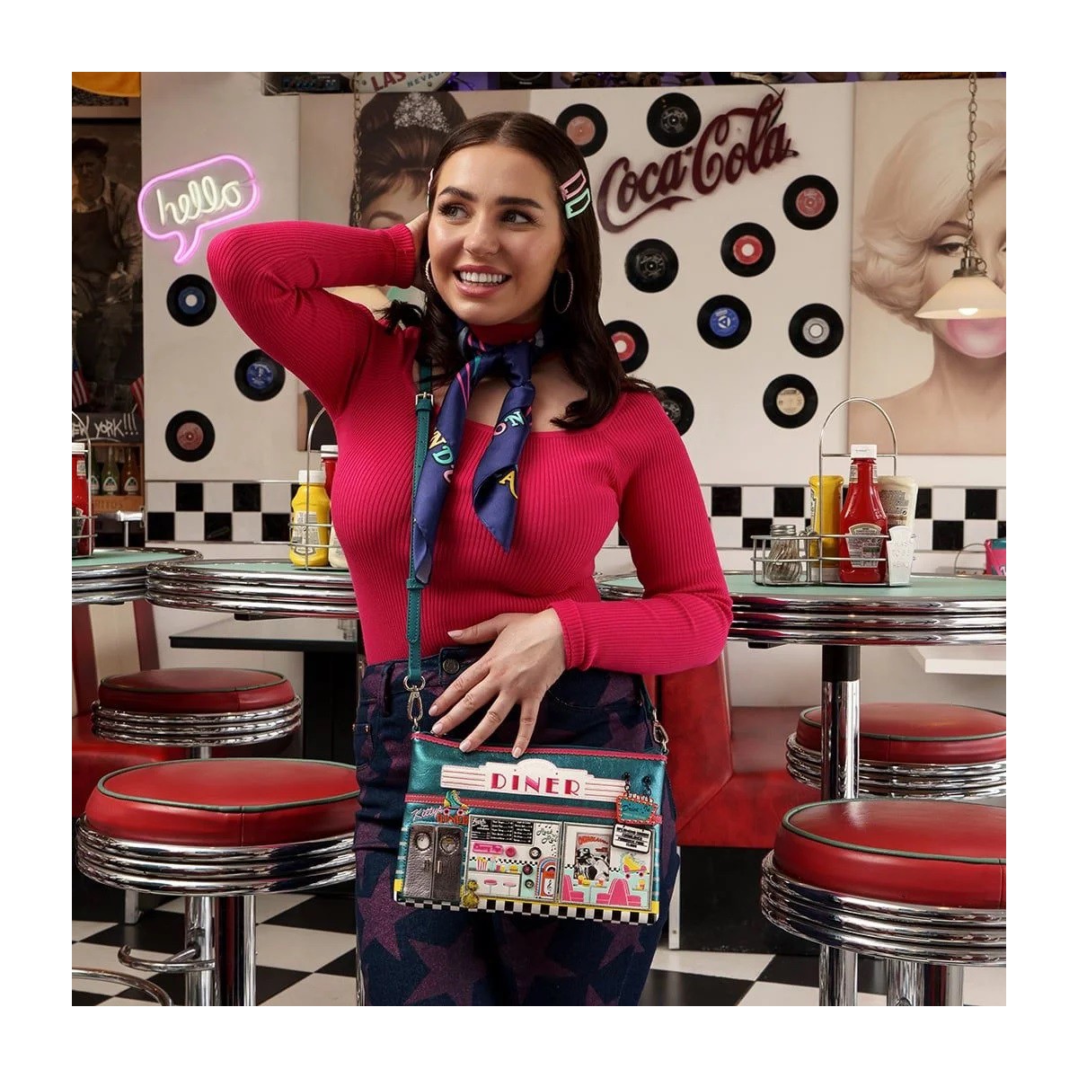Vendula Kitty´s Diner - Pouch Bag