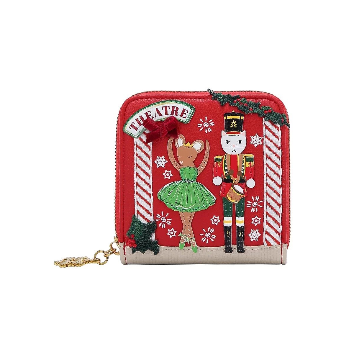 The Christmas Theatre Square Wallet