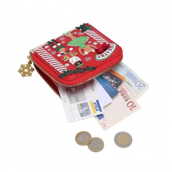 The Christmas Theatre Square Wallet