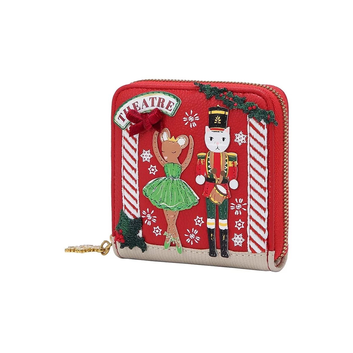 The Christmas Theatre Square Wallet