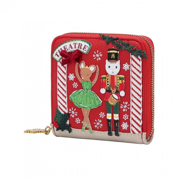 The Christmas Theatre Square Wallet