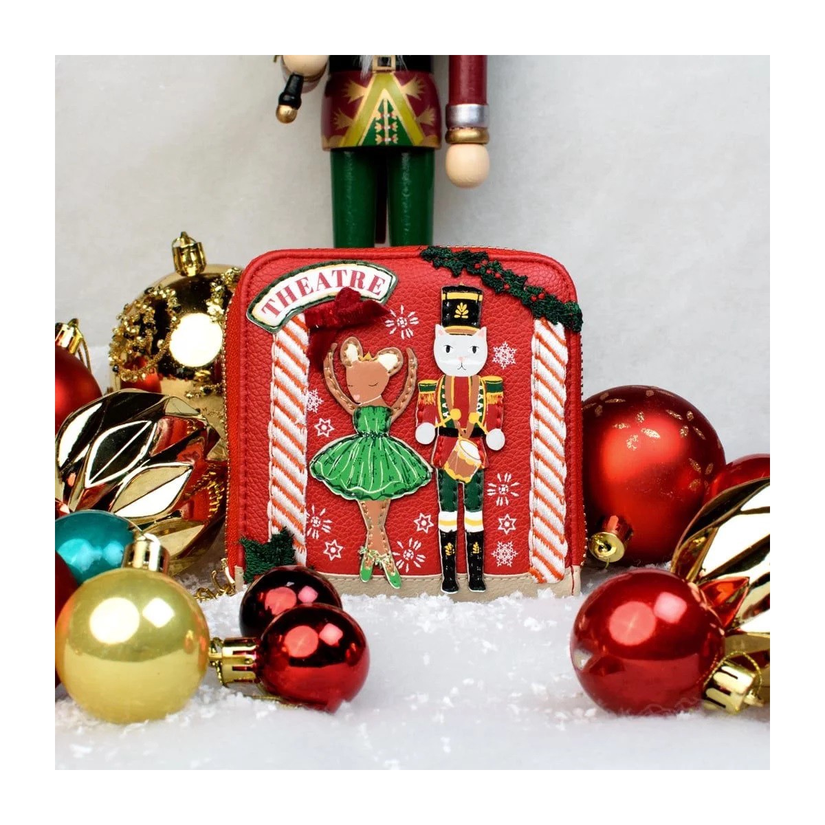 The Christmas Theatre Square Wallet