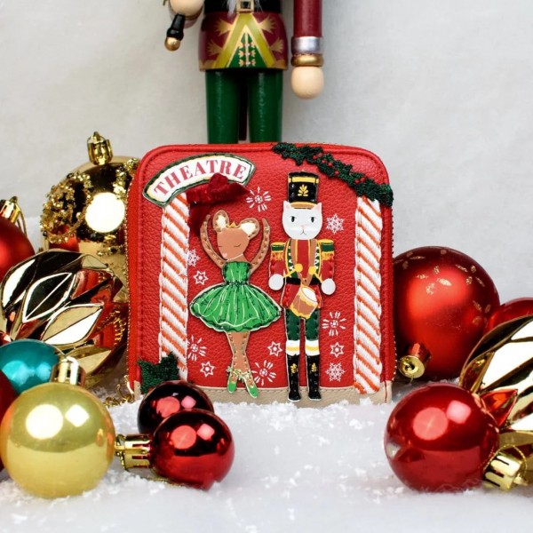 The Christmas Theatre Square Wallet