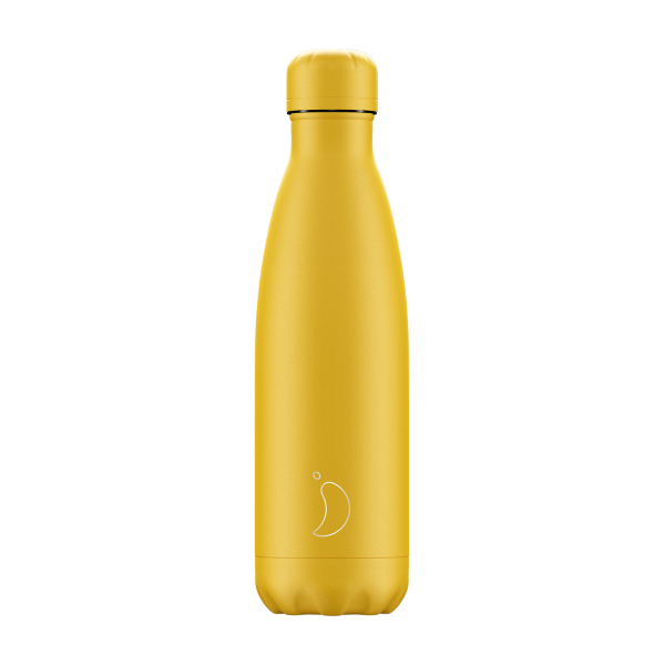 Chilly´s Bottles - Amarillo Mate Total 500 ml