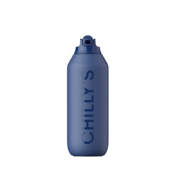 Chilly's Series 2 Bottles - Flip Blue Whale 500ml
