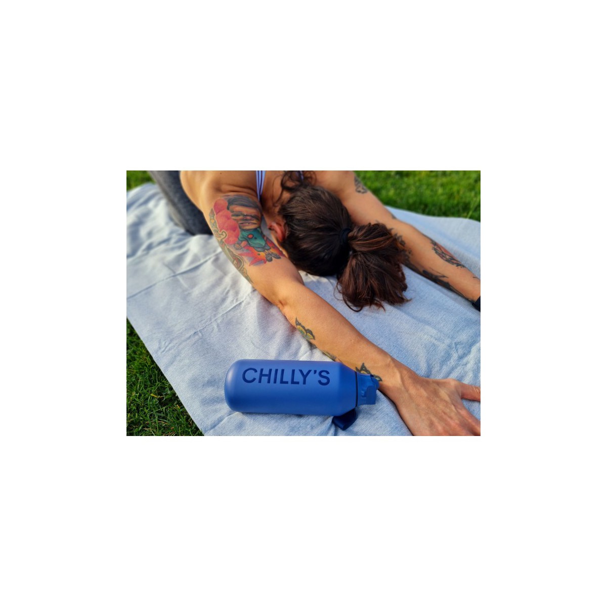 Chilly's Series 2 Bottles - Flip Blue Whale 500ml