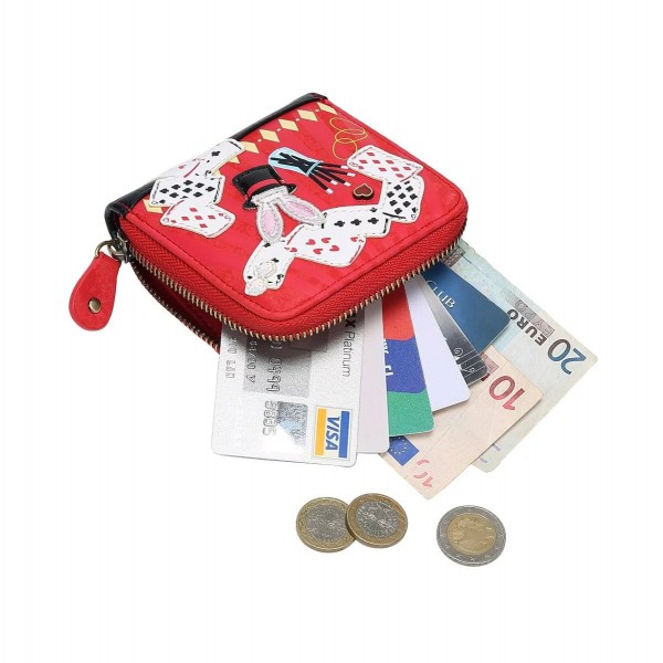 Vendula House of Cards Magic Shop Square Wallet