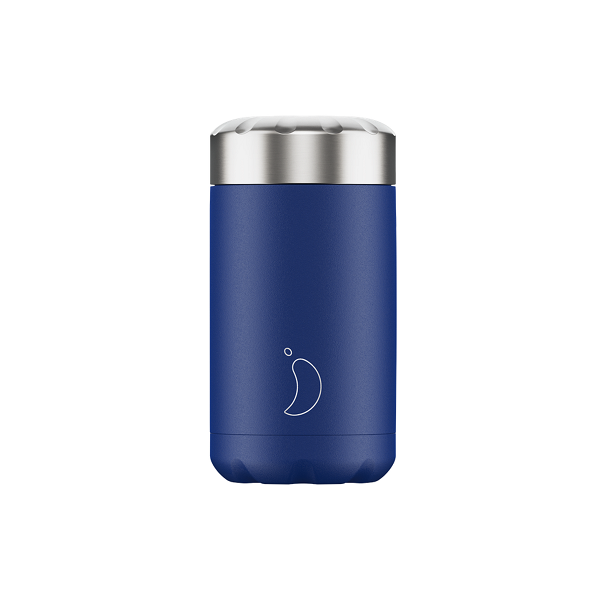 Chilly´s Bottles - Termo de Sólido Azul Mate 500 ml