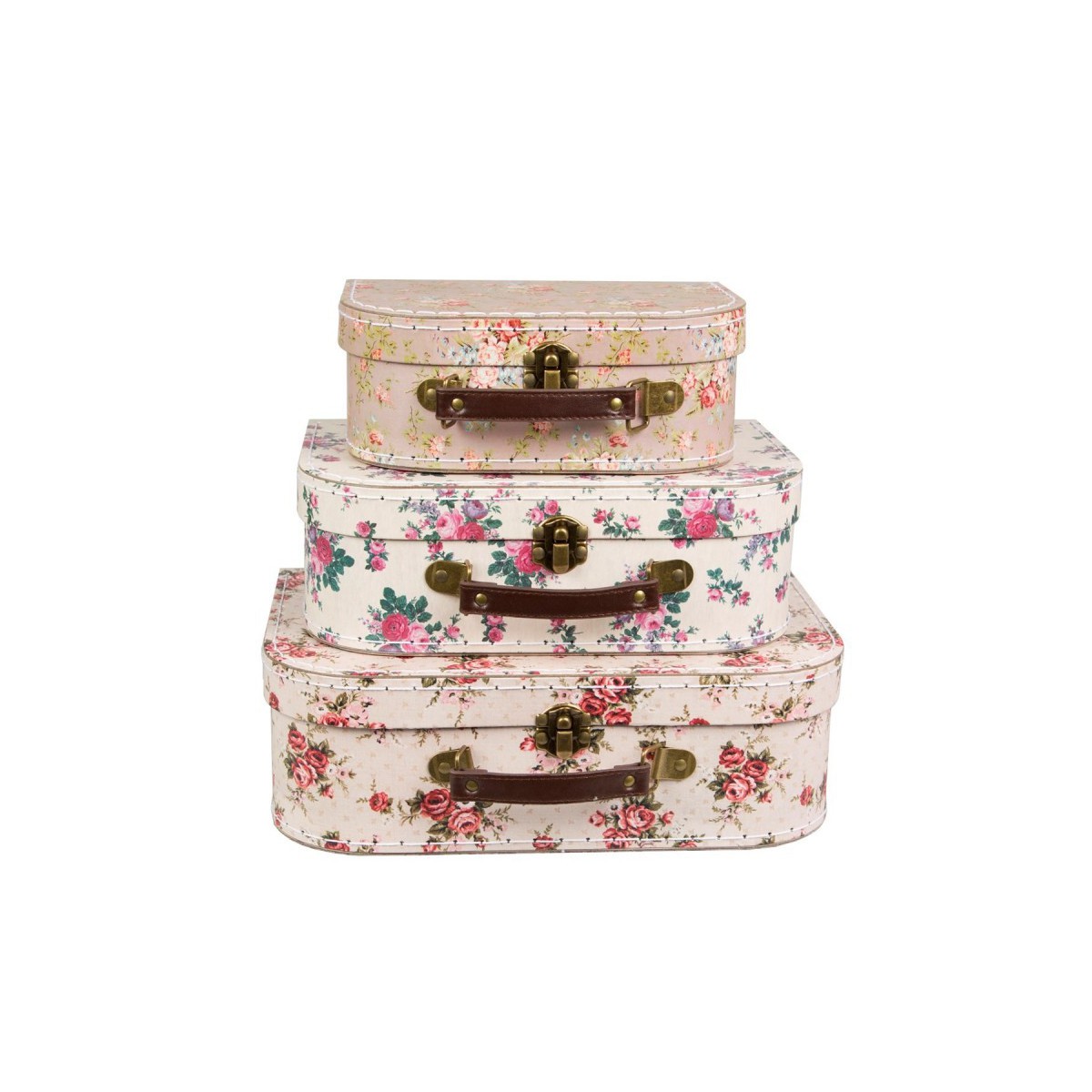 copy of Sass & Belle - Vintage Rose Suitcases...