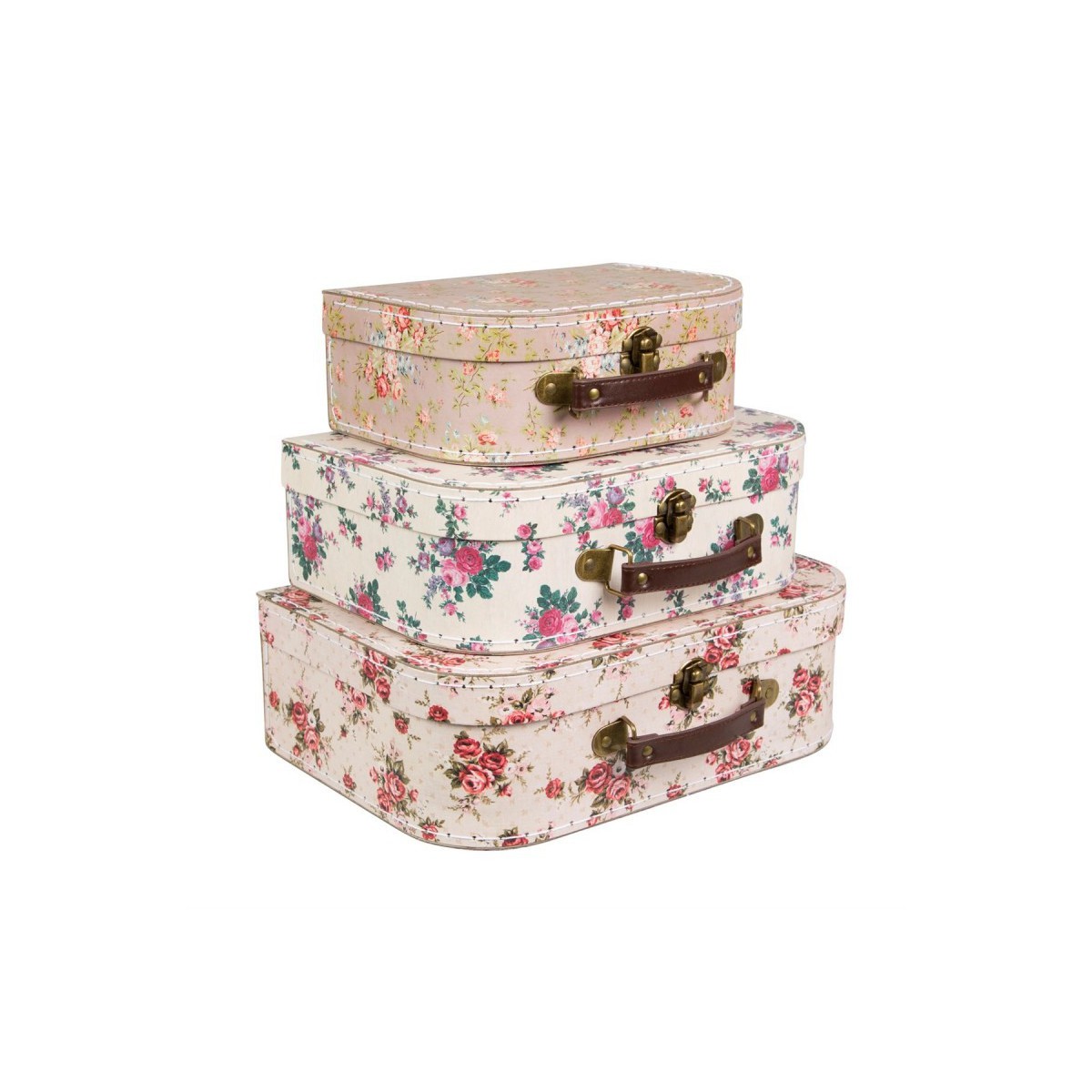 copy of Sass & Belle - Vintage Rose Suitcases...