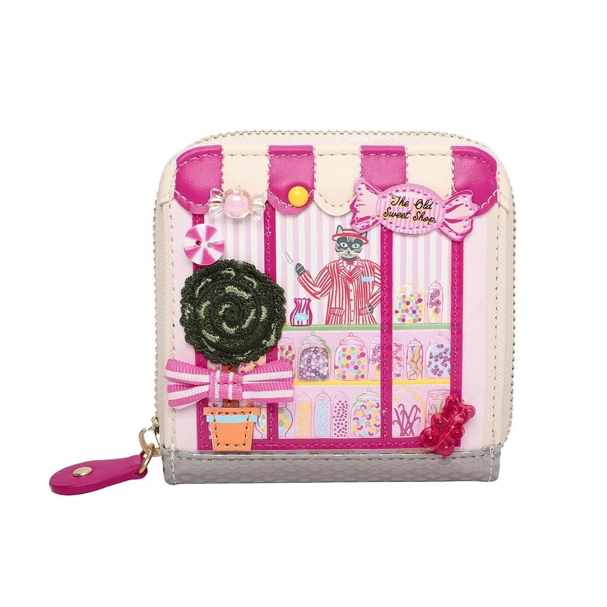 Vendula The Old Sweet Shop - Square Wallet