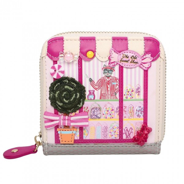 Vendula The Old Sweet Shop - Square Wallet