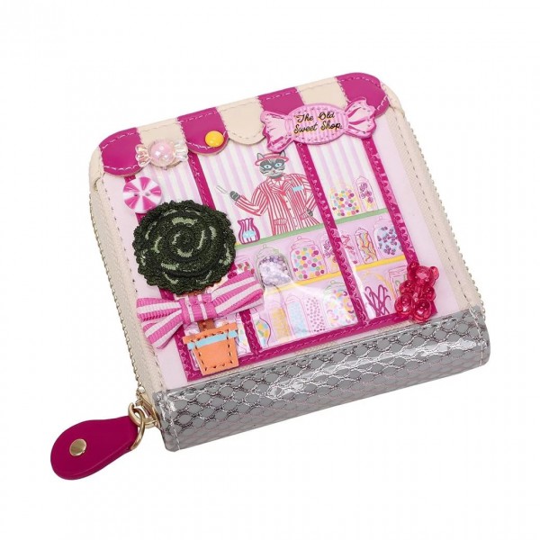 Vendula The Old Sweet Shop - Square Wallet