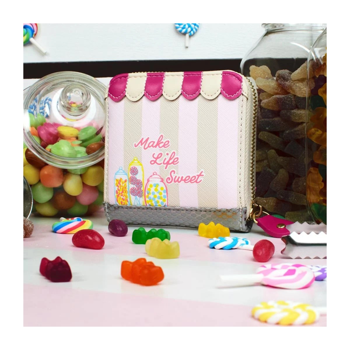 Vendula The Old Sweet Shop - Square Wallet