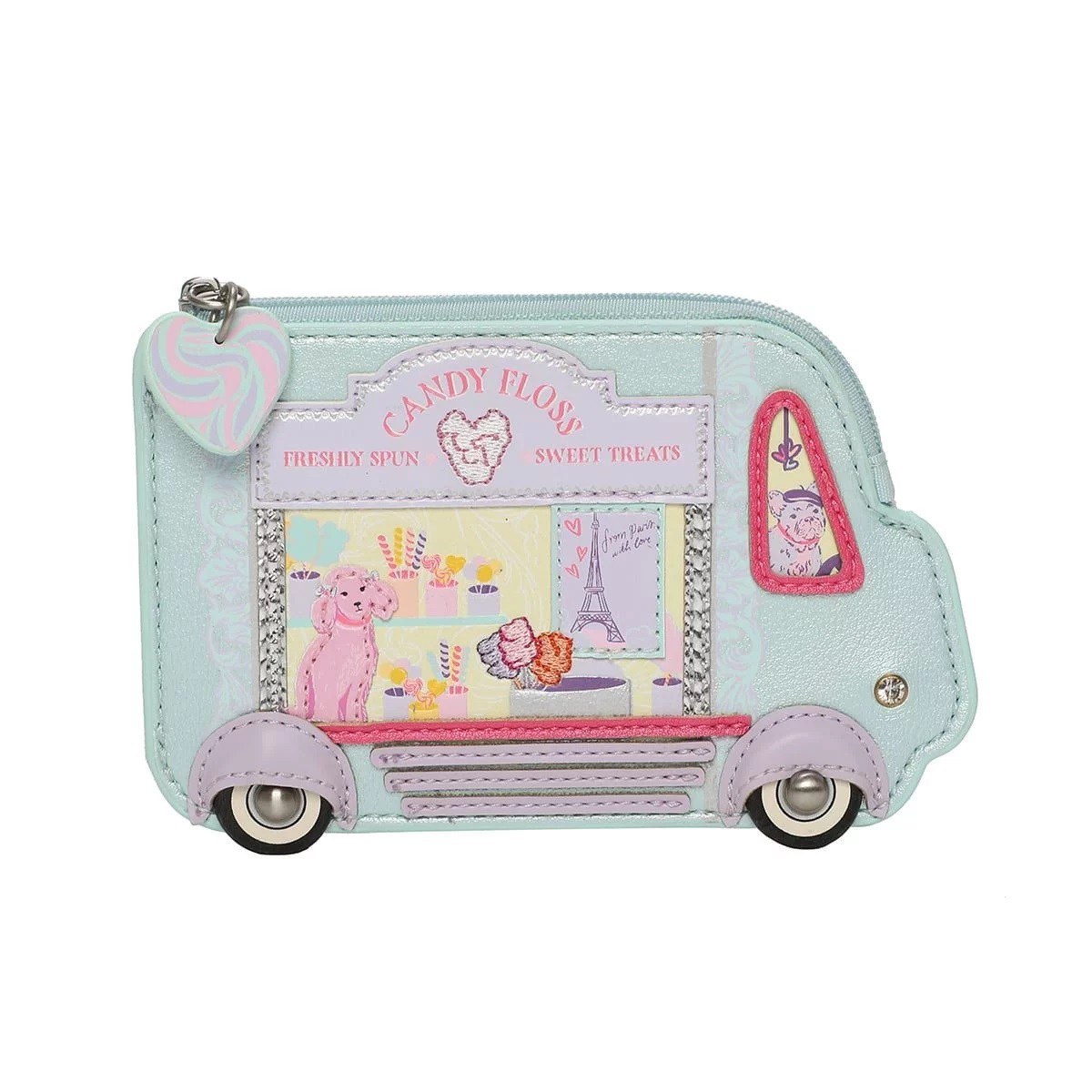 Vendula Candy Floss Cart - Zipper Purse