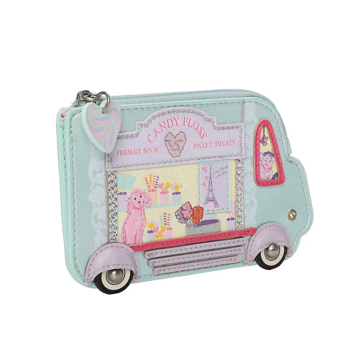Vendula Candy Floss Cart - Zipper Purse