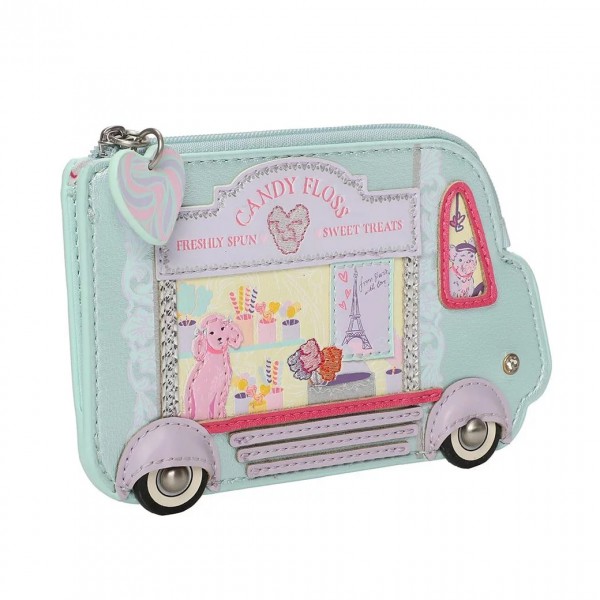 Vendula Candy Floss Cart - Zipper Purse