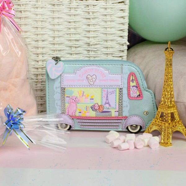 Vendula Candy Floss Cart - Zipper Purse