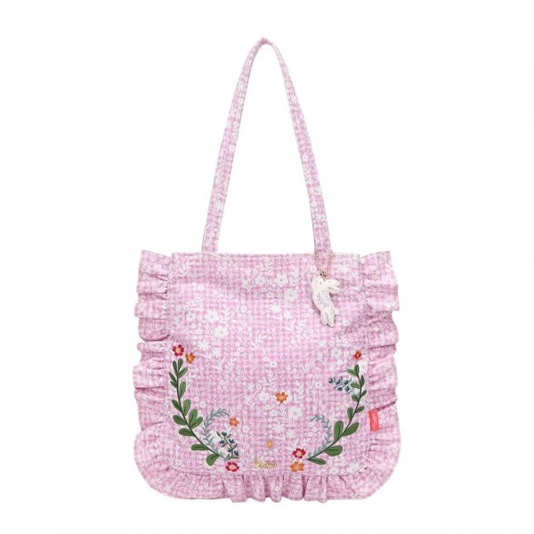 Vendula Woodland Rabbits ''Ruffle''- Tote Bag